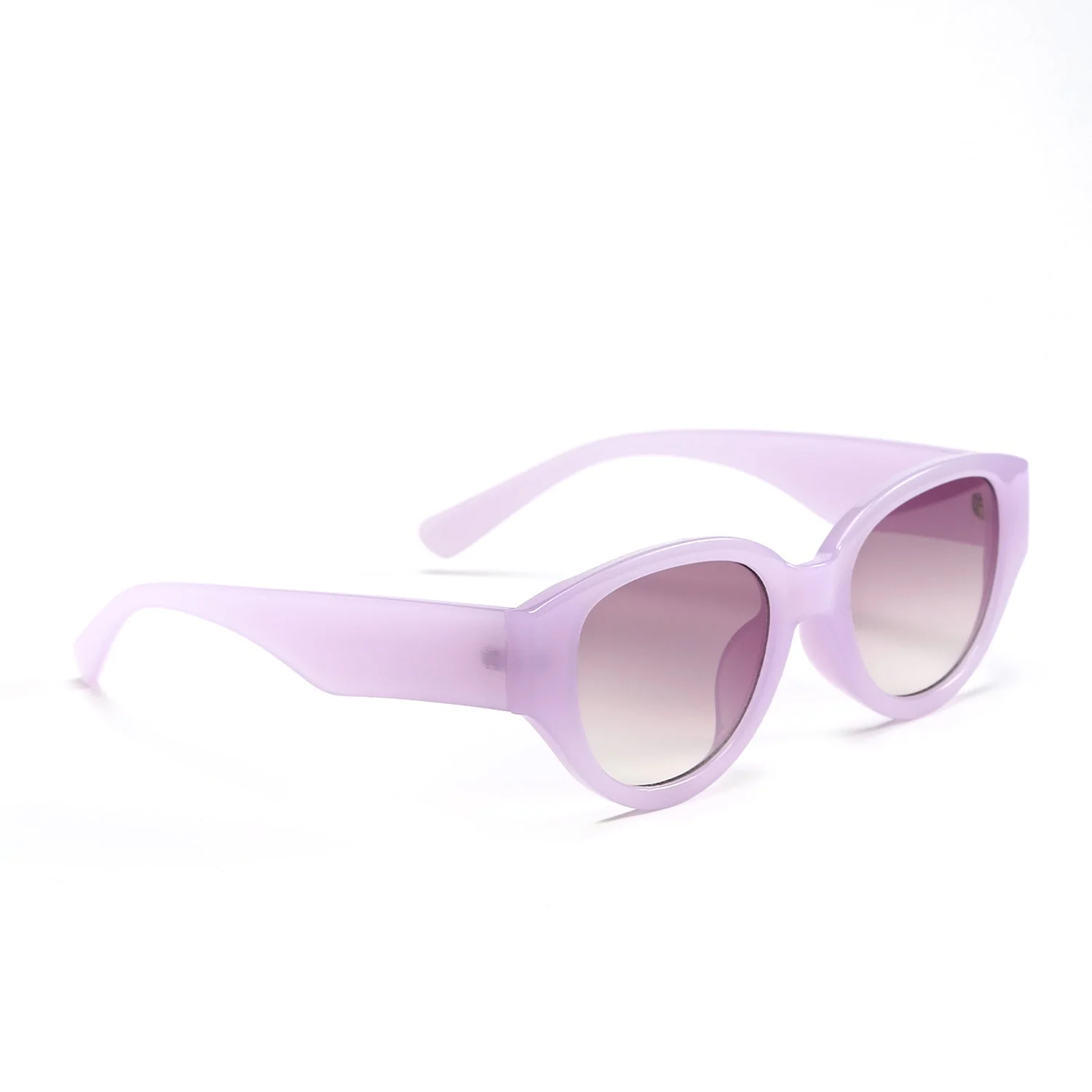 Chic Lavender Rimless Glasses