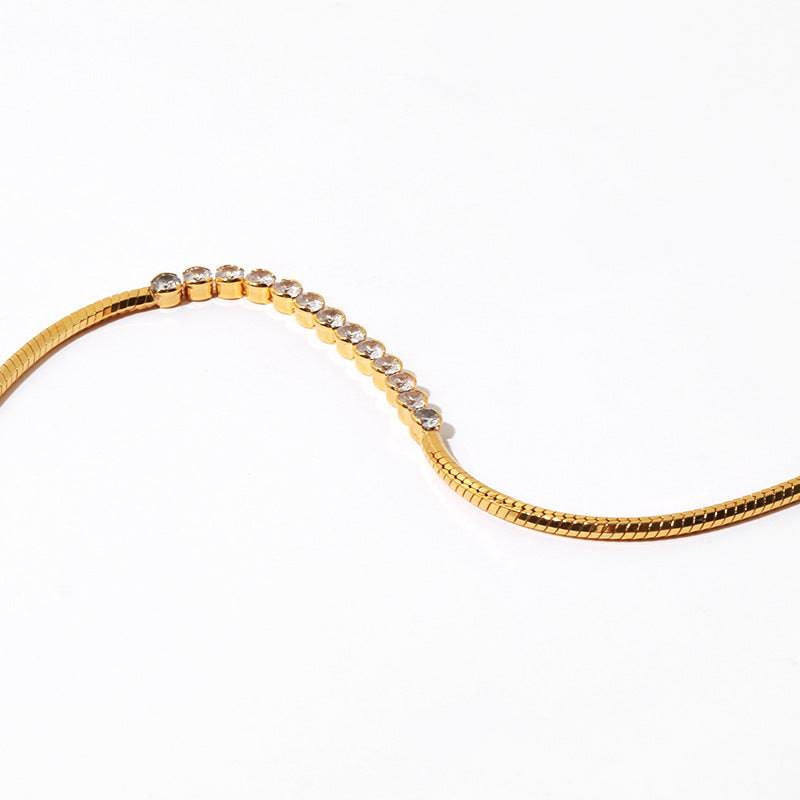 Elegant Beaded Choker Necklace