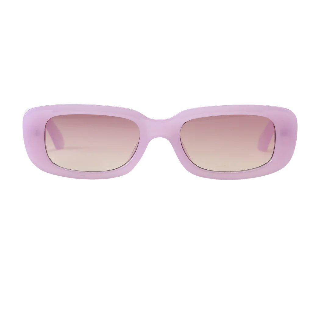 Stylish Purple-Tinted Glasses